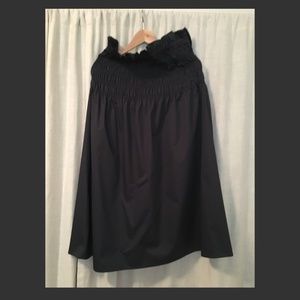 NEW Zara Navy Skirt NWOT